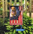 CHFD0205 Dachshund Personalized Garden Flag
