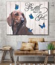 THD0112 Dachshund Matte Canvas