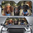 CHC2007 Dachshund Car Sun shade