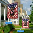 DIF3017-BLACK Dachshund Personalized Flag