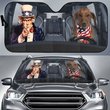 CHC1015 Dachshund Car Sun shade
