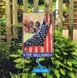 CHF0206 Dachshund Personalized Flag