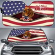 TUC1402 Dachshund Car Sun Shade