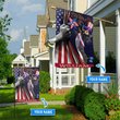 BIF1501 Dachshund Flag Independence Day personalized flag
