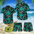 DITCOMBODOG1002-Dachshund- Hawaii Shirts -Men's Shorts