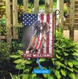 THF0257 Dachshund Personalized Flag