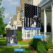 BIF1701 Dachshund Police Personalized Flag