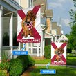 DIFDS1004-Dachshund Florida Personalized Flag
