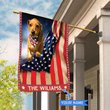 CHFD1006 Dachshund Personalized House Flag