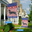 CHFD3017 Dachshund Black God Bless America Personalized Flag