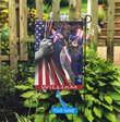 BIF1501 Dachshund Flag Independence Day personalized flag