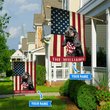 BIF1339 Black dachshund with tan and white Personalized Flag