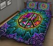 DIEH5002-HIPPIE-dachshund Quilt Bed Set