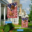 DIF3008-Dachshund Personalized Garden Flag-House Flag