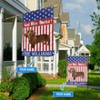 CHFD3016 Dachshund God Bless America Personalized Flag