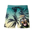 MHTCHO1103 - MHOCHO1103 Black Dachshund Aloha Hawaii Set