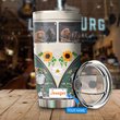 BIU20063002 Dachshund Hippie Personalized Stainless Steel Tumbler