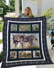 QUIANI16001 DONKEY Quilt Blanket