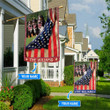 CHF0203 Bernese Mountain Personalized Flag