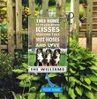 BIF2504 Bernese Mountains This Home Is Filled With Kisses Personalized Flag