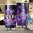 MHUCHO202 A Girl Who Loves Bernese Mountain Dogs Personalized Stainless Steel Tumbler