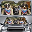 CHC2012 Bernese Mountain Dog Car Sun shade