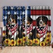 DIWD10002-Bernese Mountains WINDOW CURTAINS