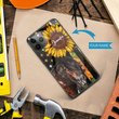 TUP0103 Horse Personalized Glass Phone Case
