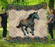 Horse Quilt Bed Set & Quilt Blanket THE20070701-THQ20070701