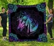Horse Quilt Bed Set & Quilt Blanket THE20070705-THQ20070705