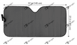 BIC0202 Horse Car Sun shade