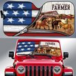 DICA2907001-Horse-so GOD made a farmer Car Sun shade