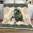 Horse Quilt Bed Set & Quilt Blanket THE20070703-THQ20070703