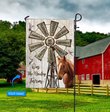 BIF20072705 Horse On The Farm We Do Personalized Flag