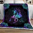 Horse Quilt Bed Set & Quilt Blanket THE20070706-THQ20070706