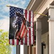 THF0274 Horse USA Flag