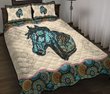 Horse Quilt Bed Set & Quilt Blanket THE20070702-THQ20070702