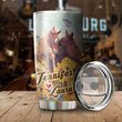 THU0133 Horse Sunflower Personalized Stainless Steel Tumbler