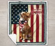Chihuahua God Bless America Quilt Bed Set & Quilt Blanket