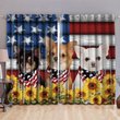 DIWD10007-Chihuahua WINDOW CURTAINS