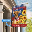 DIF12004-Chihuahua Personalized Flag