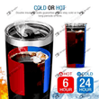 THU0174 Chihuahua God Bless America Personalized Stainless Steel Tumbler