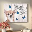 THD0111 Chihuahua Matte Canvas