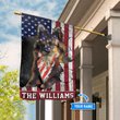 THF0276 Chihuahua USA Personalized Flag
