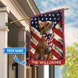 DIF4008-Chihuahua Personalized Flag