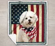 Bichon Frisé Quilt Bed Set & Quilt Blanket