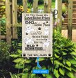 BIF2711 In This House We Love Bichon Frises Personalized Garden Flag