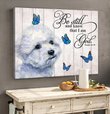THD0104 Bichon Frisé Matte Canvas