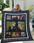 QUI37002 Labrador Retriever Quilt Blanket