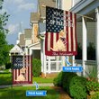 BIF20071309 Labrador Retriever Welcome To Our Paradise Personalized Flag